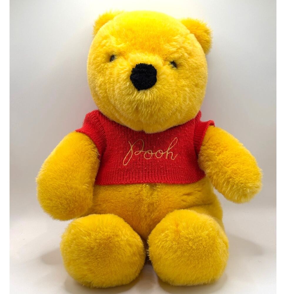 Vintage 1980's Special Edition Sears Winnie the Pooh Stuffed, Plush Bear, 16"